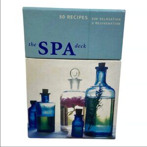 Essential Recipes for Natural Spa Products Healing Home 50 Card Deck Botanicals